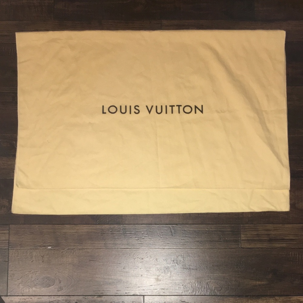 LOUIS VUITTON KEEPALL Protective Flap Sleeper Storage Duster Dust Bag X-LARGE